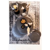 Light & Living Talca salontafel set van 2 Ø67,5x39,5+Ø75x45 cm - zwart