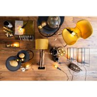 Light & Living Talca salontafel set van 2 Ø67,5x39,5+Ø75x45 cm - zwart
