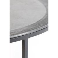 Light & Living Talca salontafel set van 2 Ø67,5x39,5+Ø75x45 cm - zwart