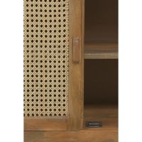 Light & Living Nipas wandkast 90x45x160 cm - hout bruin