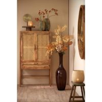 Light & Living Nipas wandkast 90x45x160 cm - hout bruin