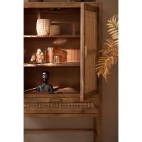 Light & Living Nipas wandkast 90x45x160 cm - hout bruin