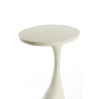 Macau bijzettafel 40x33x55 cm - mat crème