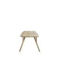 Quenza eettafel 220x100x76 cm - mangohout naturel