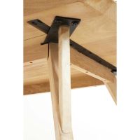 Quenza eettafel 220x100x76 cm - mangohout naturel