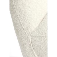 Light & Living Gumaca fauteuil bouclé - crème