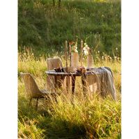 Quenza ronde eettafel Ø140 cm acacia hout - donkerbruin