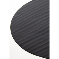 Bijzettafel Janna Ø50x60 cm Zwart