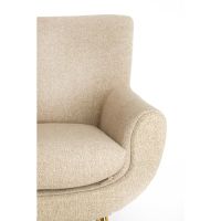 Vinstra fauteuil - beige+goud