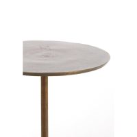 Dimphy ronde bijzettafel Ø35x50 cm - antiek brons