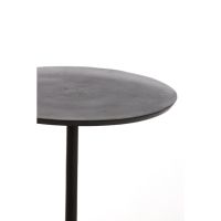 Light & Living Dimphy ronde bijzettafel Ø35x56 cm - lood antiek
