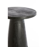 Paxos ronde bijzettafel Ø45 cm - mat zwart