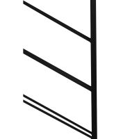 Light & Living Malbeo wijnrek 16 flessen - zwart