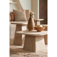 Kepami salontafel - travertin zand