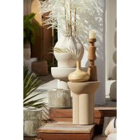 Light & Living Ossana ronde bijzettafel Ø39 cm - mat zand