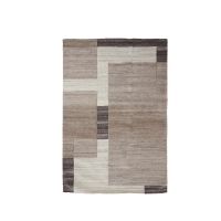 Almao vloerkleed 300x200 cm wol - beige+donkerbruin