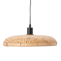 Light & Living Paloma hanglamp rotan 40x7.5 cm naturel