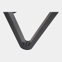 Arezzo picknickset driehoek polywood teaklook van het woonmerk Les