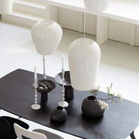 Axel hanglamp Ø31x46 cm wit van het woonmerk Light&Living