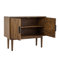 Bitika kast 100x40x80 cm donker bruin van het woonmerk Light&Living