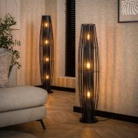 Demi vloerlamp 120 3L - charcoal