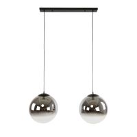Fraaai Mathew hanglamp 2L - zwart