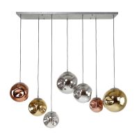 Gilian hanglamp 7L oud zilver van het woonmerk Fraaai