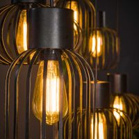 Margate hanglamp 6L 145 cm mix metaal van het woonmerk Fraaai