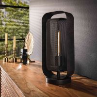 Kasey tafellamp 1L - artic zwart