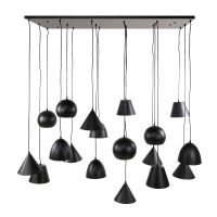 Fraaai Audrey hanglamp 18L XXL metalen kap