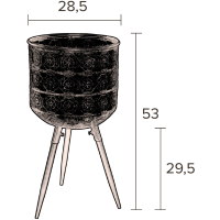 Plantenstandaard Botanique Groot