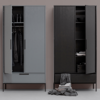 Adam 2-deurs kast grenen