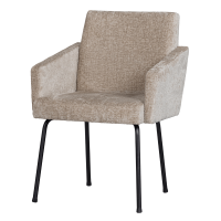 Mount eetkamerstoel grof geweven stof van het woonmerk BePureHome