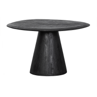 Posture salontafel hout ø70 cm zwart van het woonmerk BePureHome