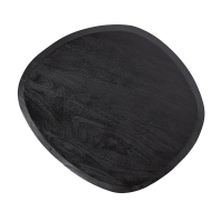 Posture salontafel hout ø70 cm zwart van het woonmerk BePureHome