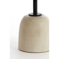 Light & Living Joley tafellamp Ø26x46 cm - mat zwart/wit marmer