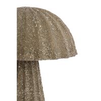 Light & Living Christio tafellamp ø29x37 cm textuur - donkergrijs