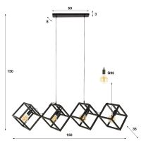 Eves hanglamp 4L
