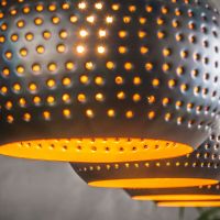 Fraaai Gear hanglamp zwart/bruin