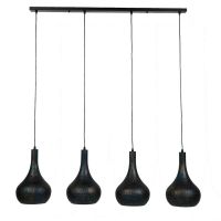 Fraaai Gear hanglamp zwart/bruin