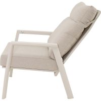 Ohio loungestoel - creme