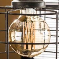 LED lamp gloeidraad bol E27 9.50 cm