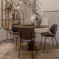 Close In eetkamerstoel kunstleer zwart van het woonmerk BePureHome