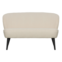 Sara bankje 110cm bouclé crème van het woonmerk Woood