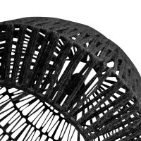 Woood Kace hanglamp ø45 cm jute - zwart