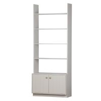 Madu boekenkast - 80 cm - wolkengrijs van het woonmerk Woood