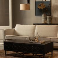 Rodeo bank 3-zits bouclé naturel