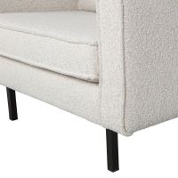 Rodeo fauteuil bouclé naturel