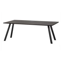 Eettafel combi-tablo - 180 x 90 cm - blacknight van het woonmerk Woood