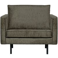 Woood Rodeo fauteuil structure velvet